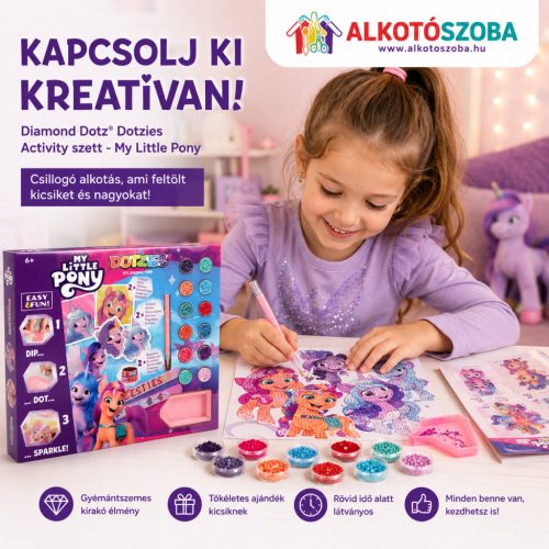 Diamond Dotz Dotzies Activity szett - My Little Pony