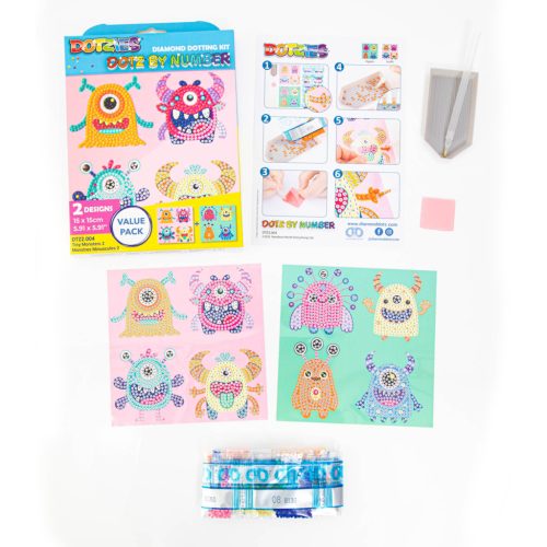 Diamond Dotz DbN Apró szörnyecskék