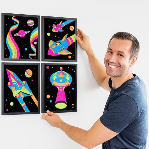 Diamond Dotz Flock Dotz Neon Űr