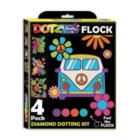 Diamond Dotz Flock Dotz Neon Béke és Szeretet