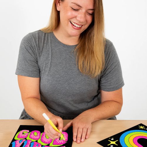 Diamond Dotz Flock Dotz Neon Pozitív hullámok