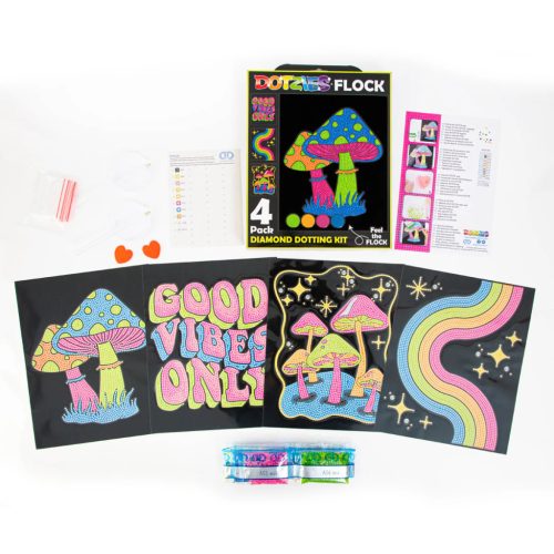 Diamond Dotz Flock Dotz Neon Pozitív hullámok