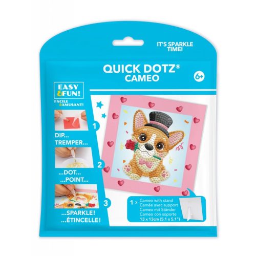 Diamond Dotz QuickDotz képkészítő Corgi