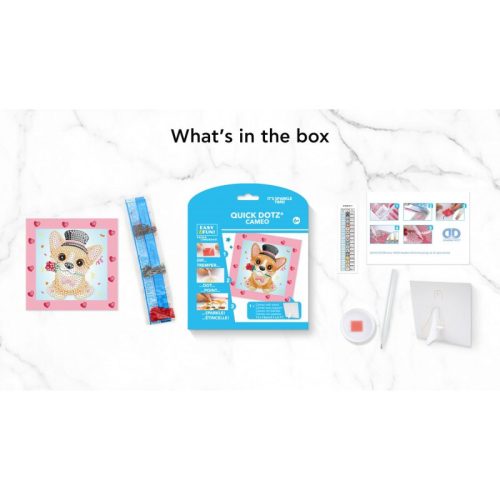 Diamond Dotz QuickDotz képkészítő Corgi