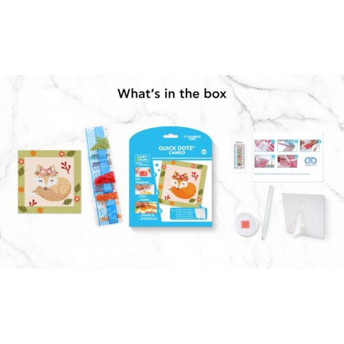 Diamond Dotz QuickDotz képkészítő Róka