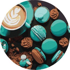 Ideyka Festés számok szerint - Csokoládé pillanat d39 cm