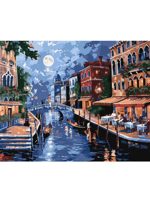 Ideyka Festés számok szerint - Olasz romantika 40*50 cm