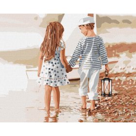 Ideyka Festés számok szerint - Barátság 40*50 cm