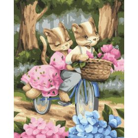 Ideyka Festés számok szerint - Romantikus utazás 40*50 cm