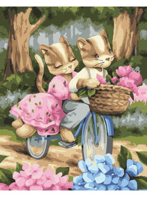 Ideyka Festés számok szerint - Romantikus utazás 40*50 cm