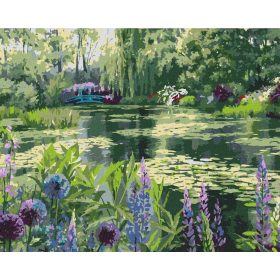   Ideyka Festés számok szerint - Monet kertje Givernyben 40*50 cm