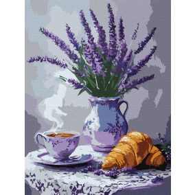   Ideyka Festés számok szerint - Levendula csendélet 30x40 cm