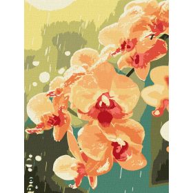 Ideyka Festés számok szerint - Harmatos orchidea 30*40 cm