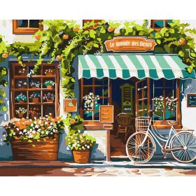 Ideyka Festés számok szerint - Virágvilág 40*50 cm