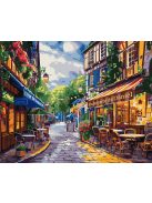 Ideyka Festés számok szerint - Francia utca 40*50cm