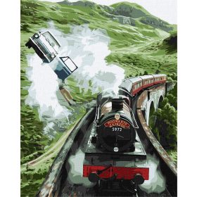   Ideyka festés számok szerint - Harry Potter: A Roxfort Expressz nyomában 40x50 cm