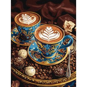 Ideyka Festés számok szerint - Reggeli illat 30*40 cm