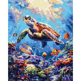 Ideyka Festés számok szerint - A nyugodt tenger 40*50 cm