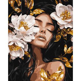 Ideyka Festés számok szerint - Virágörvény 40*50 cm