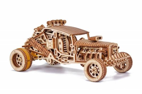 Wood Trick Mad Buggy összeépíthető mechanikus famodell
