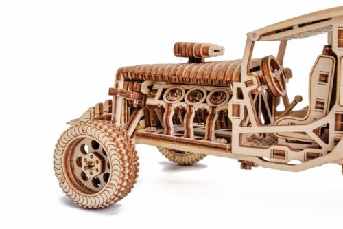 Wood Trick Mad Buggy összeépíthető mechanikus famodell
