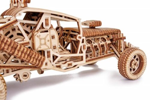 Wood Trick Mad Buggy összeépíthető mechanikus famodell