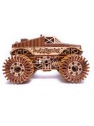 WoodTrick Monster Truck összeépíthető mechanikus famodell