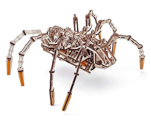 WoodTrick Pók mechanikus famodell