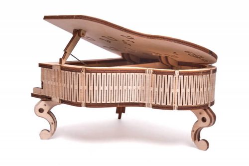 Wood Trick Zongora összeépíthető mechanikus famodell