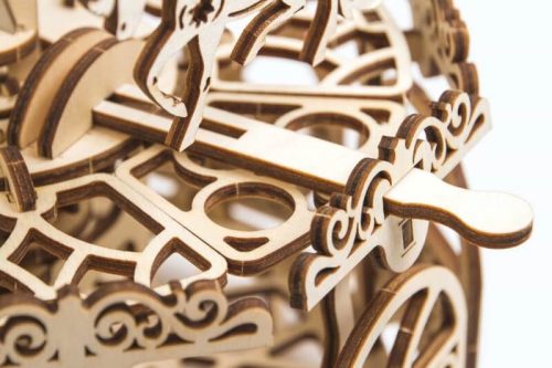 Wood Trick Körhinta összeépíthető mechanikus famodell