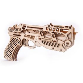 WoodTrick Cyber gun mechanikus famodell