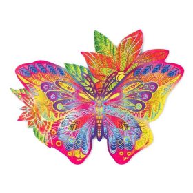 WoodTrick fapuzzle - Ékszer pillangó