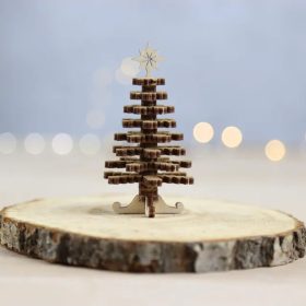 Wood&Hobby összeépíthető famodell - Karácsonyfa