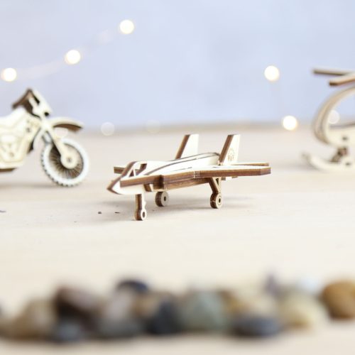 Wood&Hobby összeépíthető famodell - Repülő