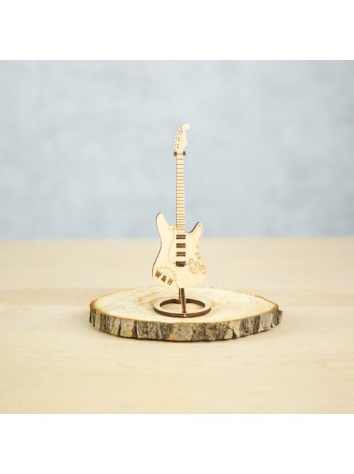 Wood&Hobby összeépíthető famodell - Gitár