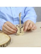Wood&Hobby összeépíthető famodell - Gitár