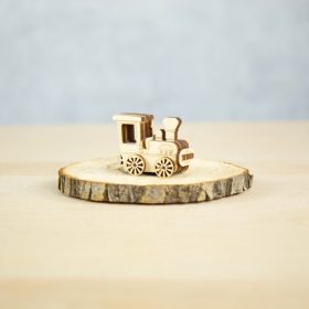 Wood&Hobby összeépíthető famodell - Mozdony