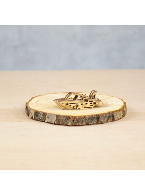 Wood&Hobby összeépíthető famodell - Motorcsónak