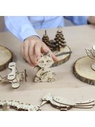 Wood&Hobby összeépíthető famodell - Cica