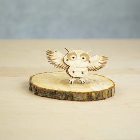 Wood&Hobby összeépíthető famodell - Bagoly
