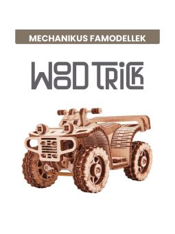 WoodTrick mechanikus famodellek